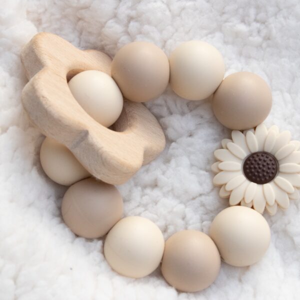 Bijtring Cream Daisy