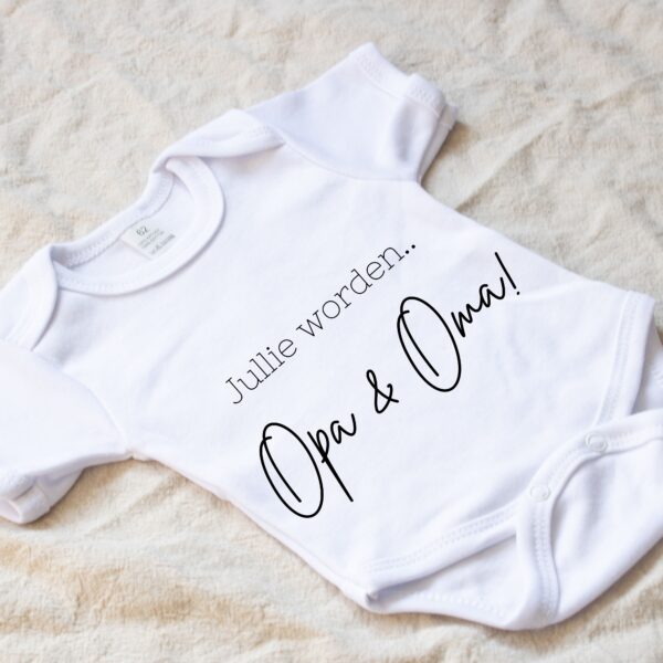 Romper Opa en Oma , Opa en oma , Zwanger , baby , aankondiging