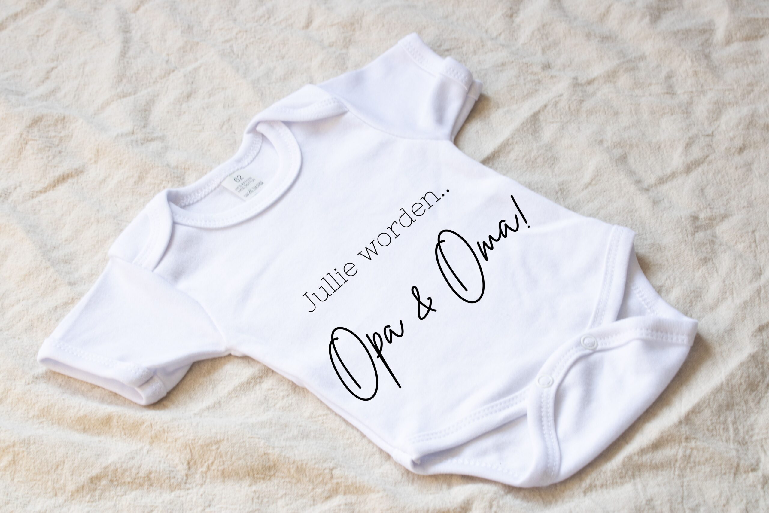 Romper Opa en Oma , Opa en oma , Zwanger , baby , aankondiging