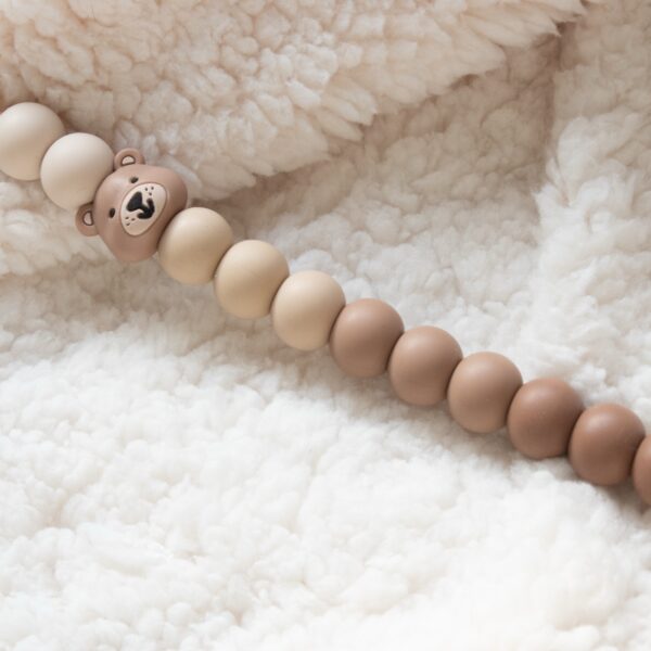 Speenkoord , speenkoord met teddybeer , teddy , teddybeer speenkoord, speenkoord baby