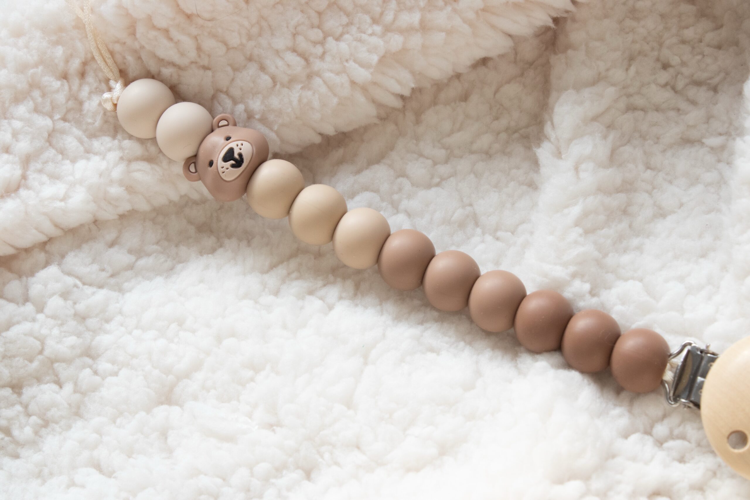 Speenkoord , speenkoord met teddybeer , teddy , teddybeer speenkoord, speenkoord baby