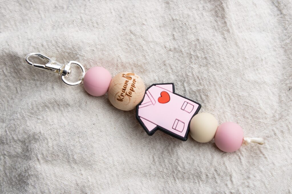 kraamzorg bedankje , kraamzorg bedankt , cadeau kraamzorg , hanger kraamzorg roze